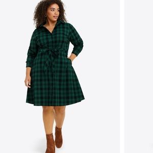 Draper James plaid Carly Shirtdress